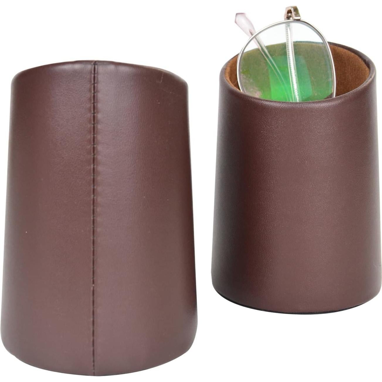 Estuche para Gafas Bleiou de Cuero PU - Paquete de 2