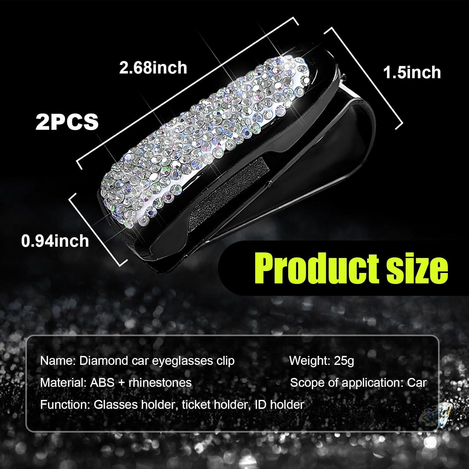 Soporte Brillante para Gafas de Sol Dickno - 2 Piezas Universal