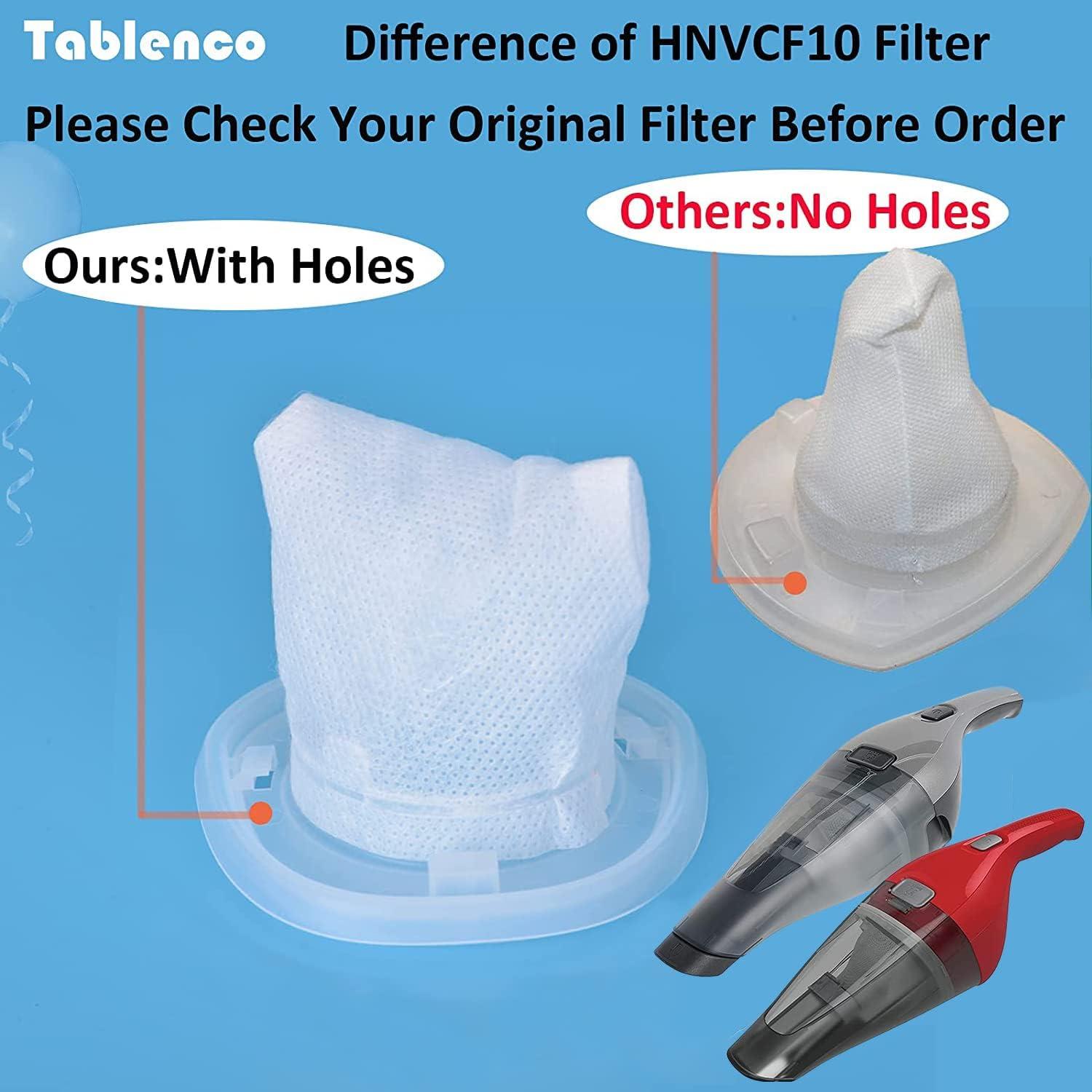 Filtros de Reemplazo Tablenco HNVCF10 para Aspiradoras Black Decker