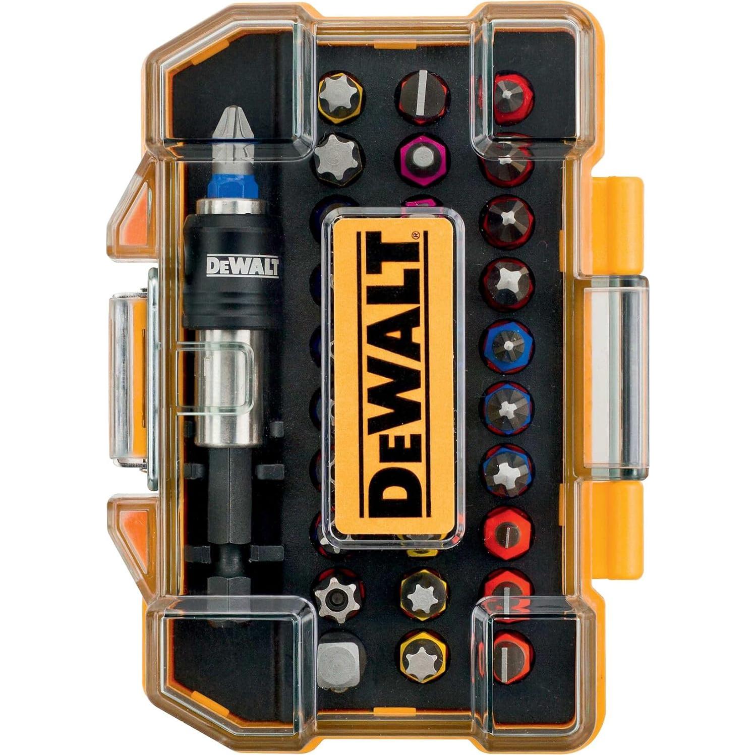 Juego de Puntas de Destornillador DeWalt 32 Piezas