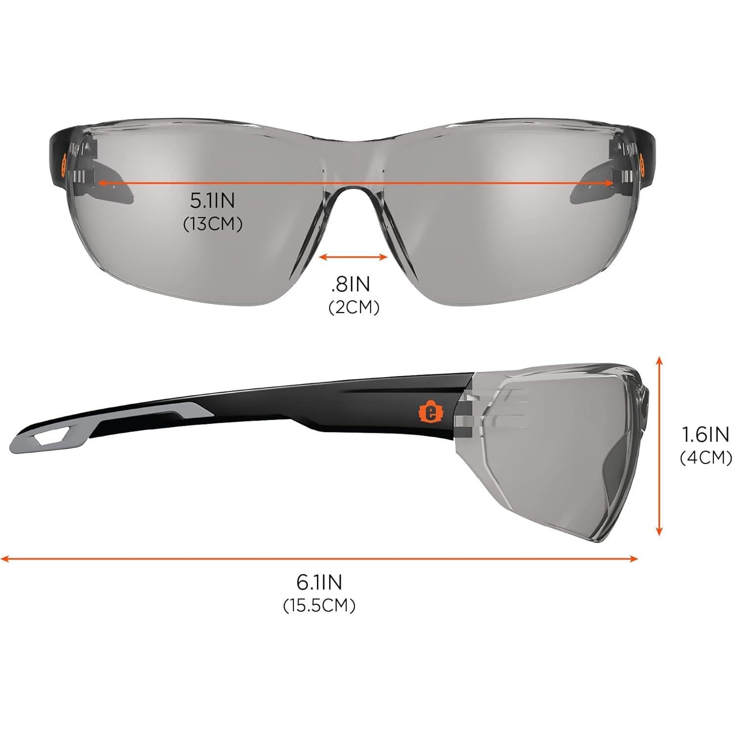 Gafas de Seguridad Ergodyne Skullerz Vali Antivaho Paquete de 2