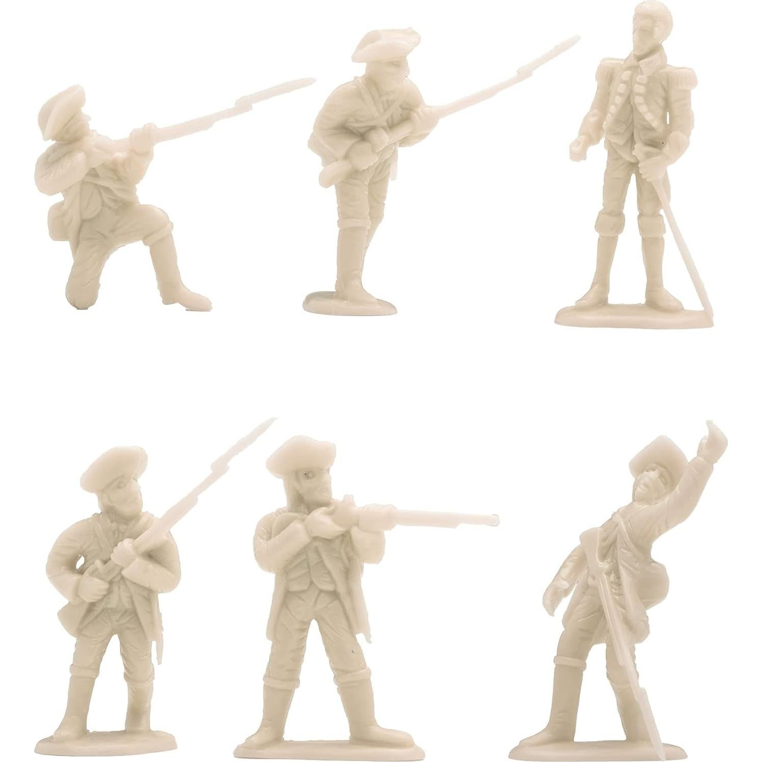 Set de 34 Soldados de Plástico BMC Guerra Revolucionaria