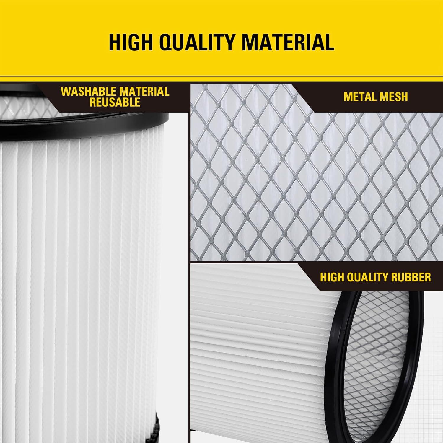 Filtro Hepa Stanley 08-2566B para aspiradoras 19.56 cm