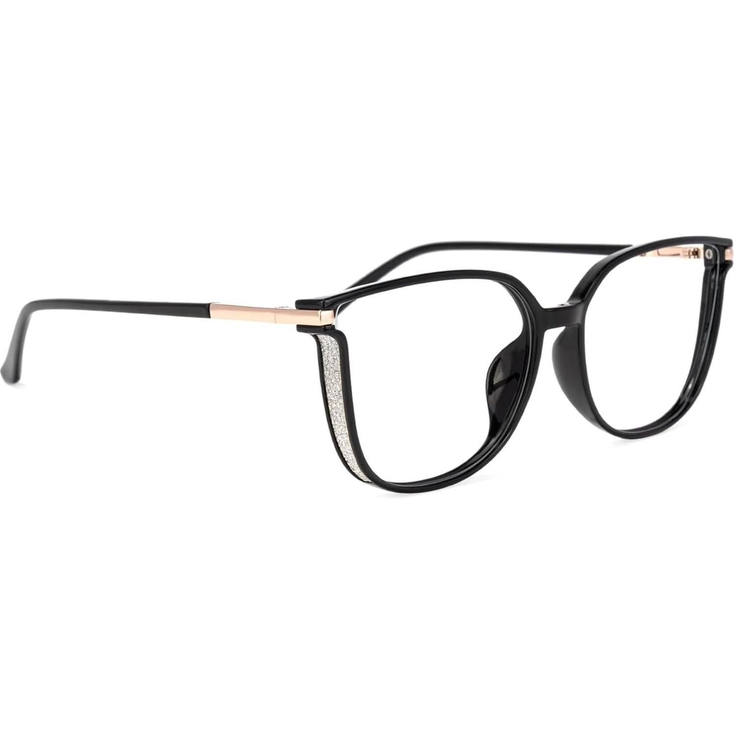 Gafas de luz azul Zeelool, marco TR90 ojo de gato para mujer