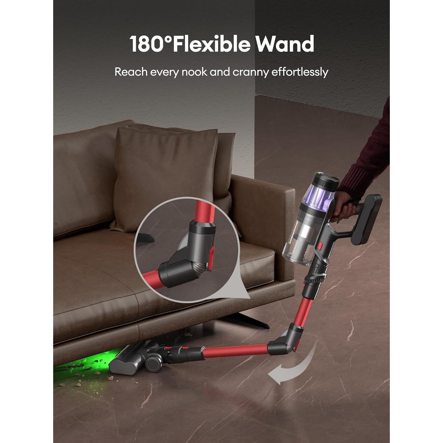 Aspiradora Inalámbrica Ultenic U16 Flex 550W 60 Min Carga