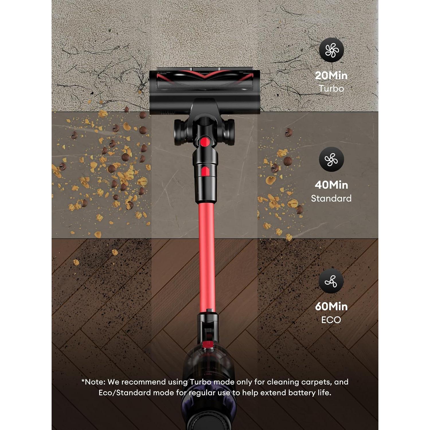 Aspiradora Inalámbrica Ultenic U16 Flex 550W 60 Min Carga