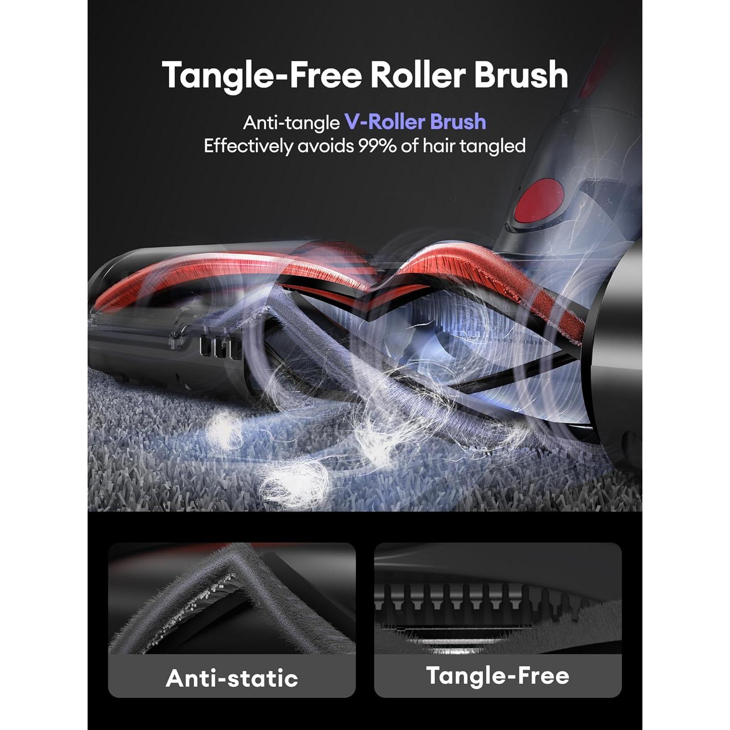 Aspiradora Inalámbrica Ultenic U16 Flex 550W 60 Min Carga