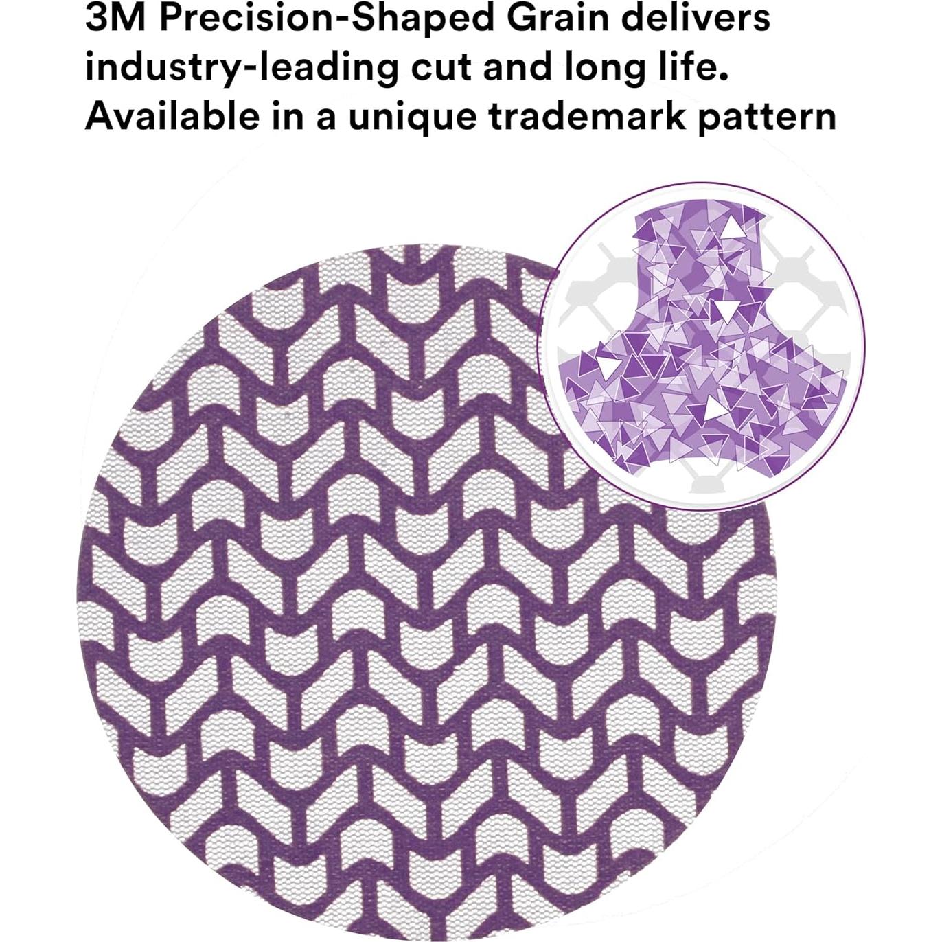 Discos de Lijado 3M Xtract 710W, 15.24 cm, Pack 50