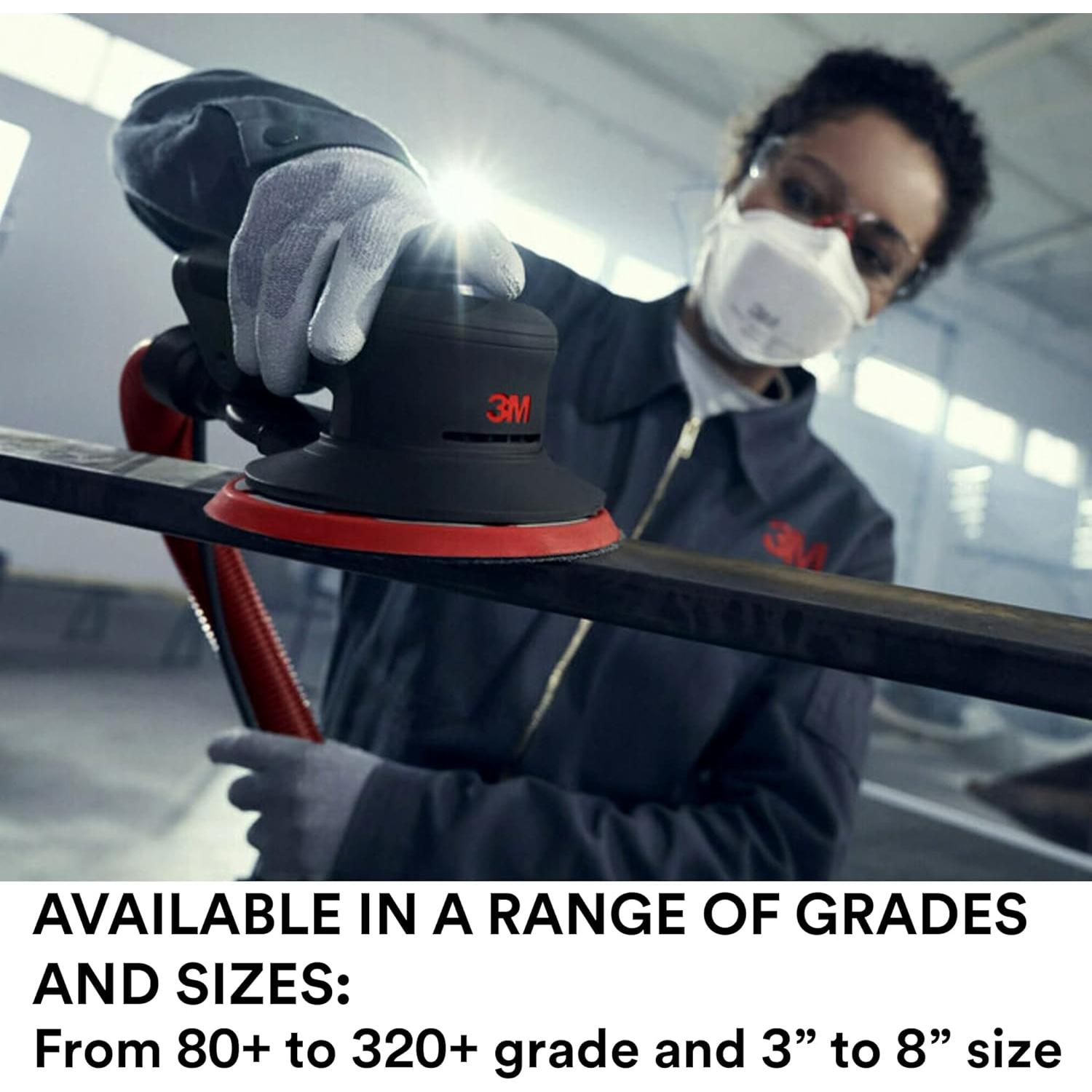 Discos de Lijado 3M Xtract 710W, 15.24 cm, Pack 50