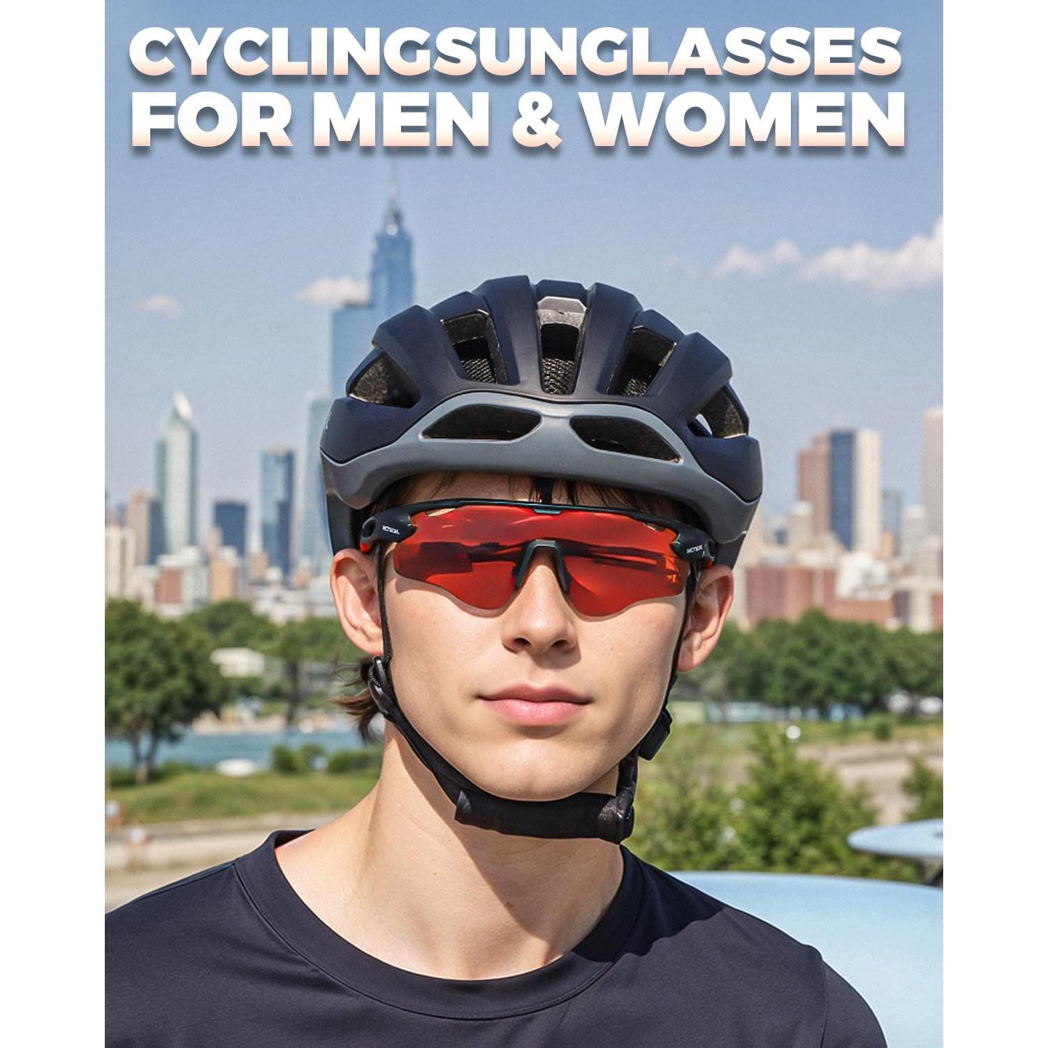 Gafas de Ciclismo Polarizadas VICTGOAL UV400 Unisex TR90