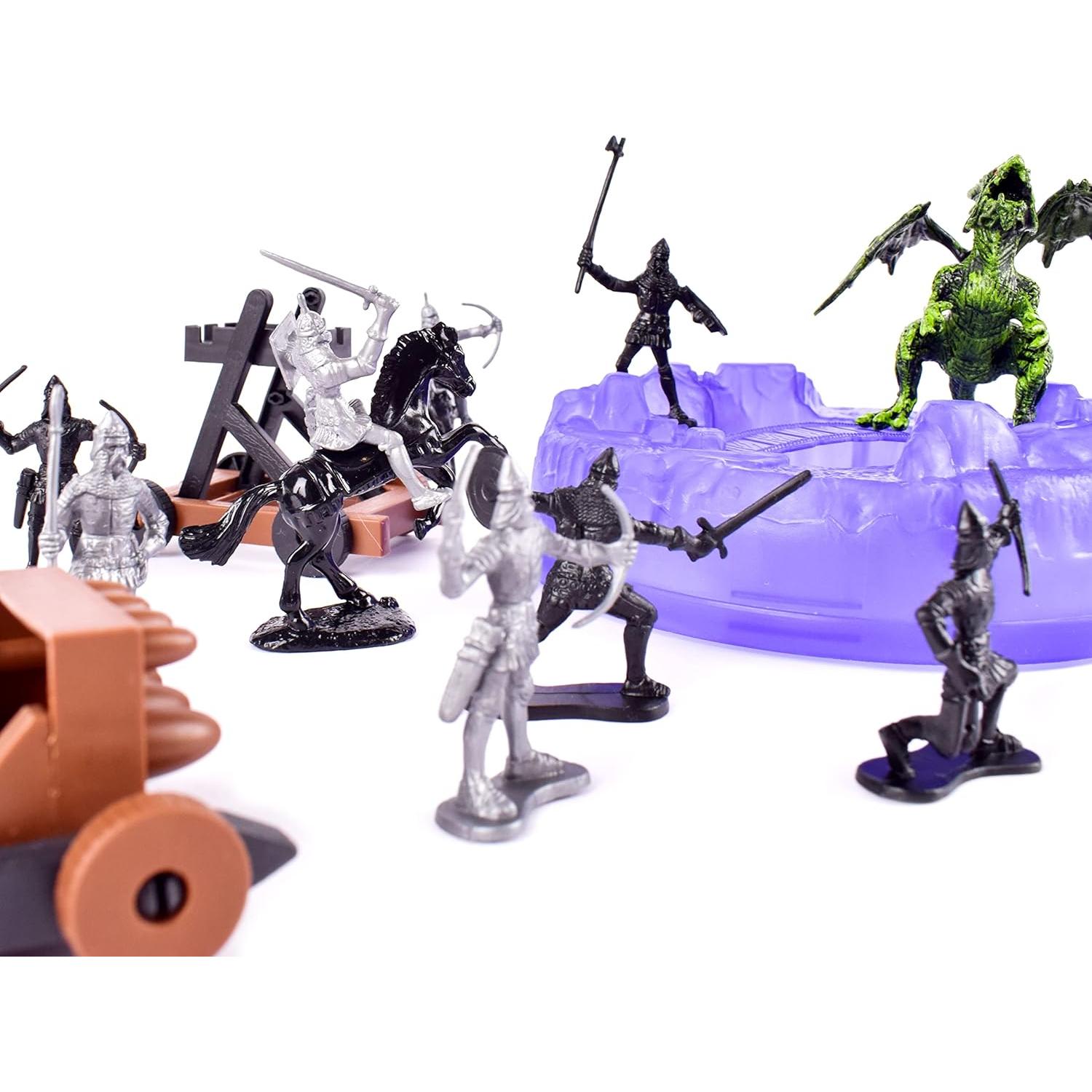 Figuras de Caballeros y Dragones Sunny Days 42 Piezas Juguete