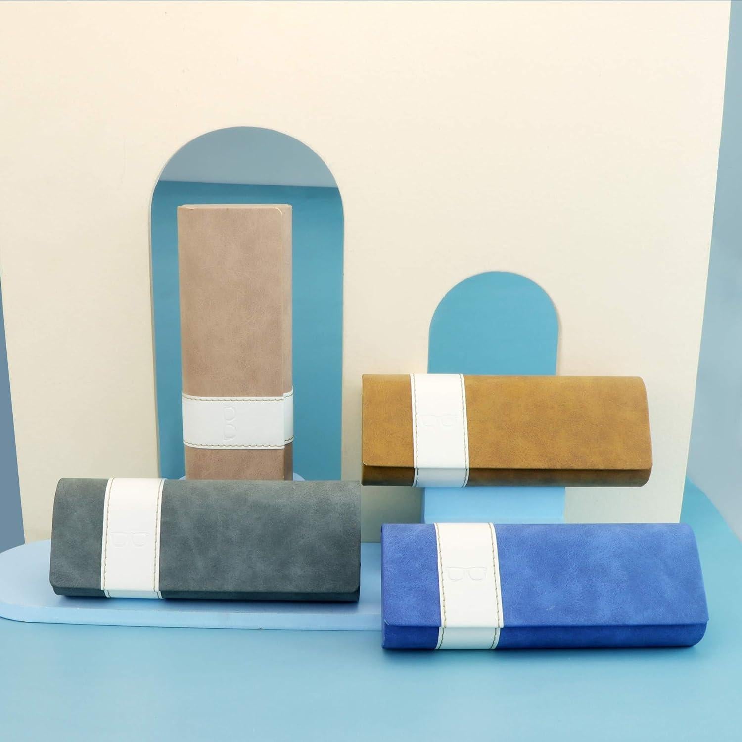 Estuche de Gafas Portátil YEIN Rosa Resistente y Ligero