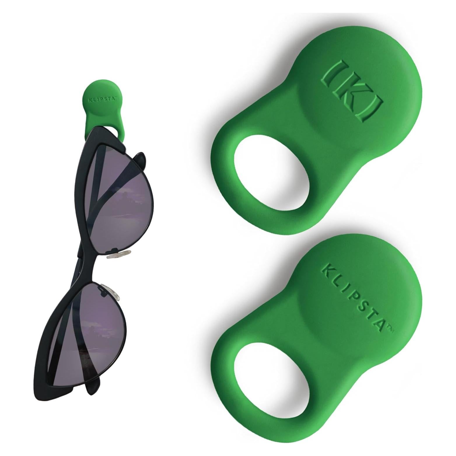 SPEX Clips para Gafas - Soporte Magnético Verde Bosque