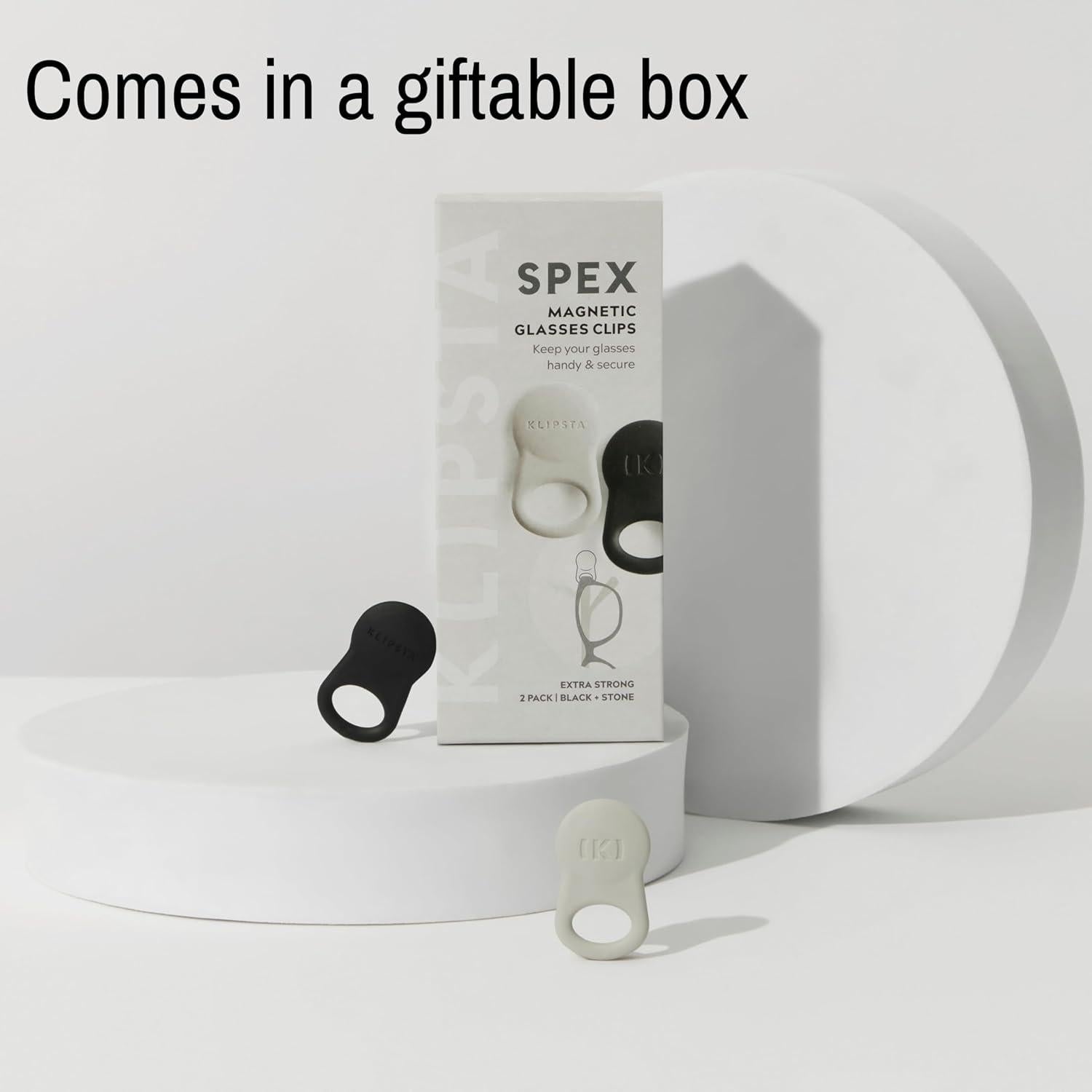 SPEX Clips para Gafas - Soporte Magnético Verde Bosque