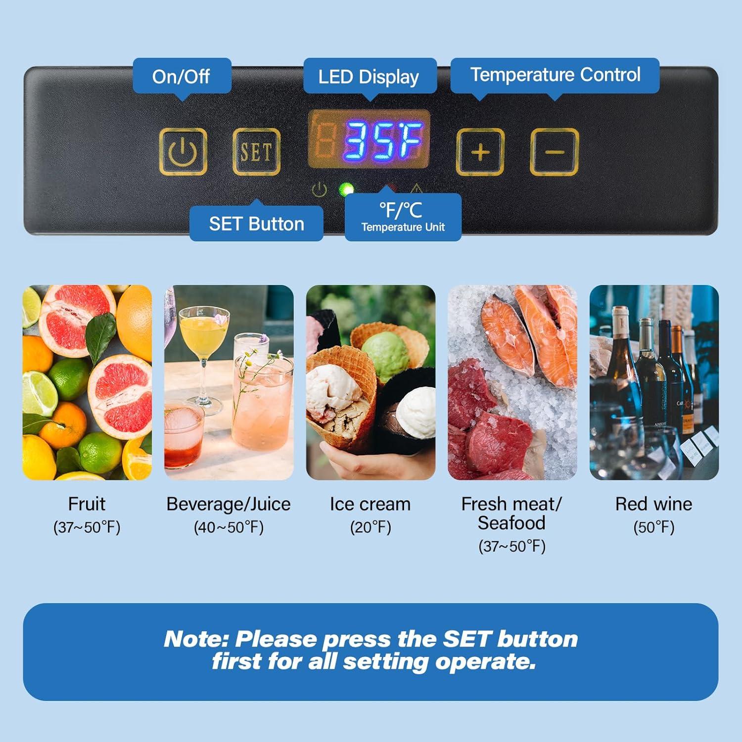 Refrigerador portátil AooDen ECF-30 30L -7°C a 53°C