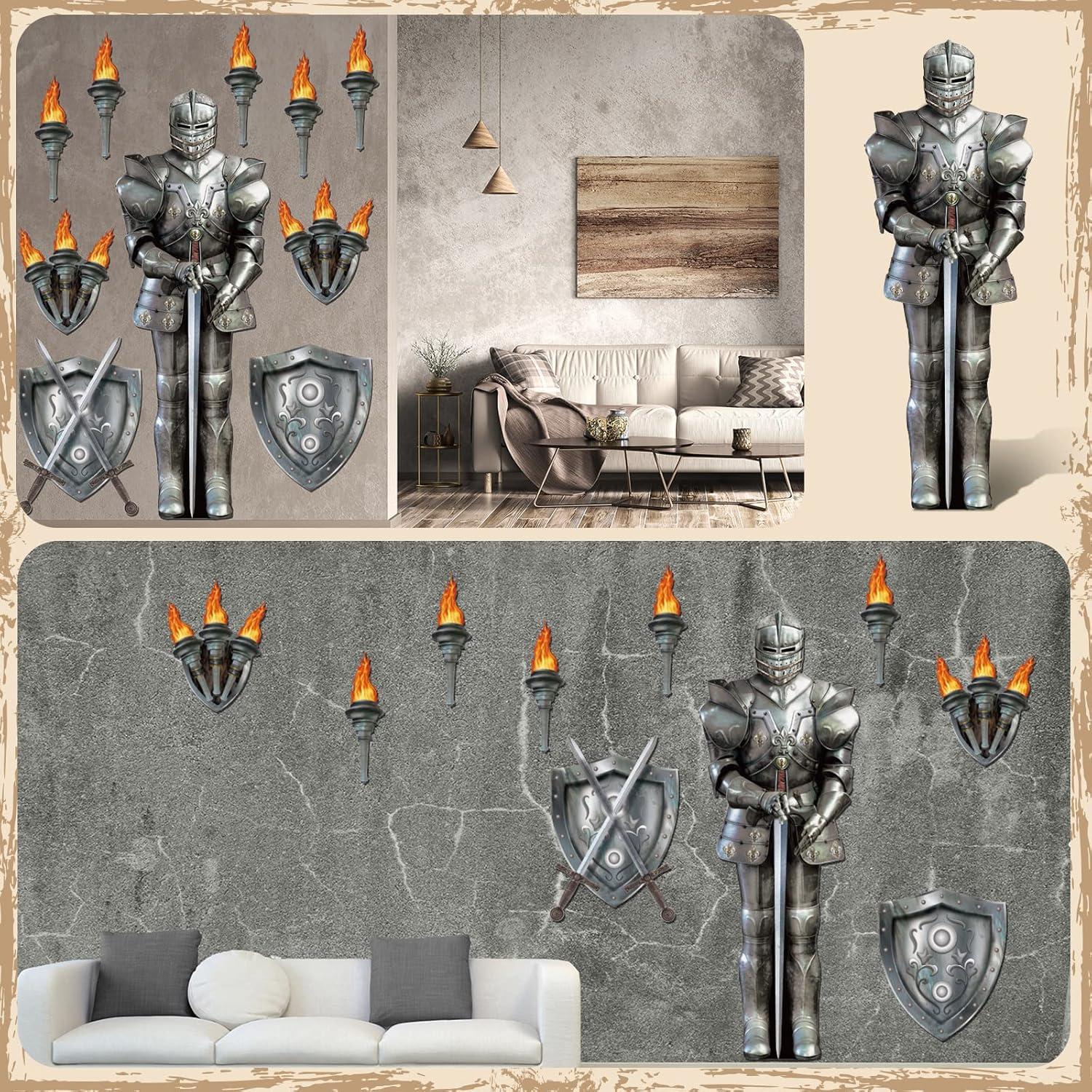 Decoraciones Medievales Honoson 10 Pzs para Fiesta Halloween