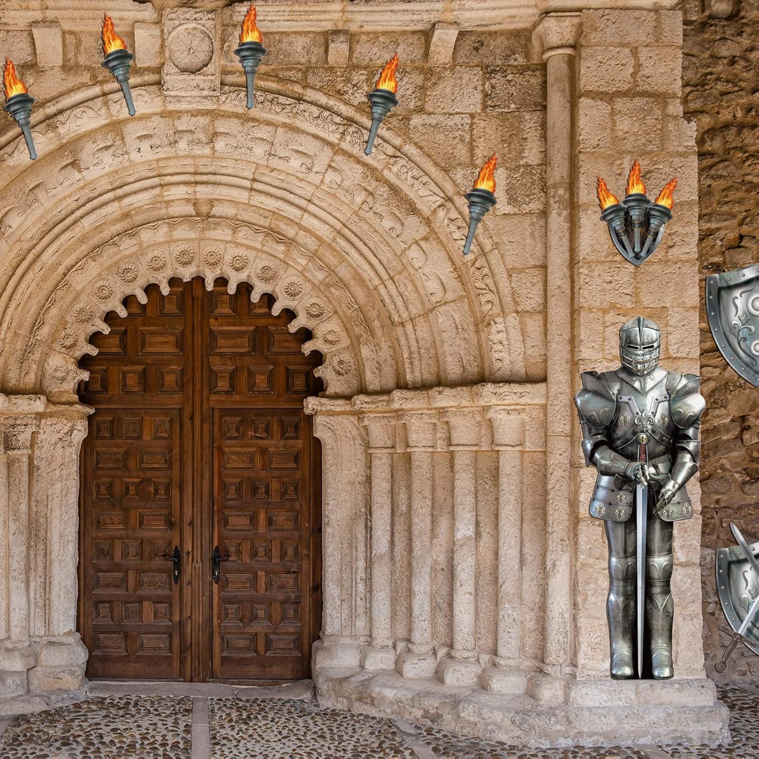 Decoraciones Medievales Honoson 10 Pzs para Fiesta Halloween