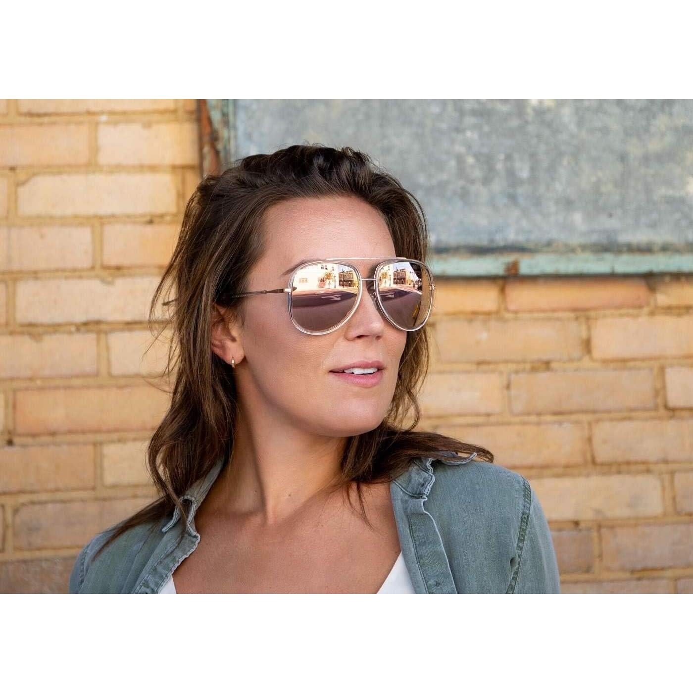 Lentes de Reemplazo Fuse Tinte Espejo Rosa Oro 5x7.6cm