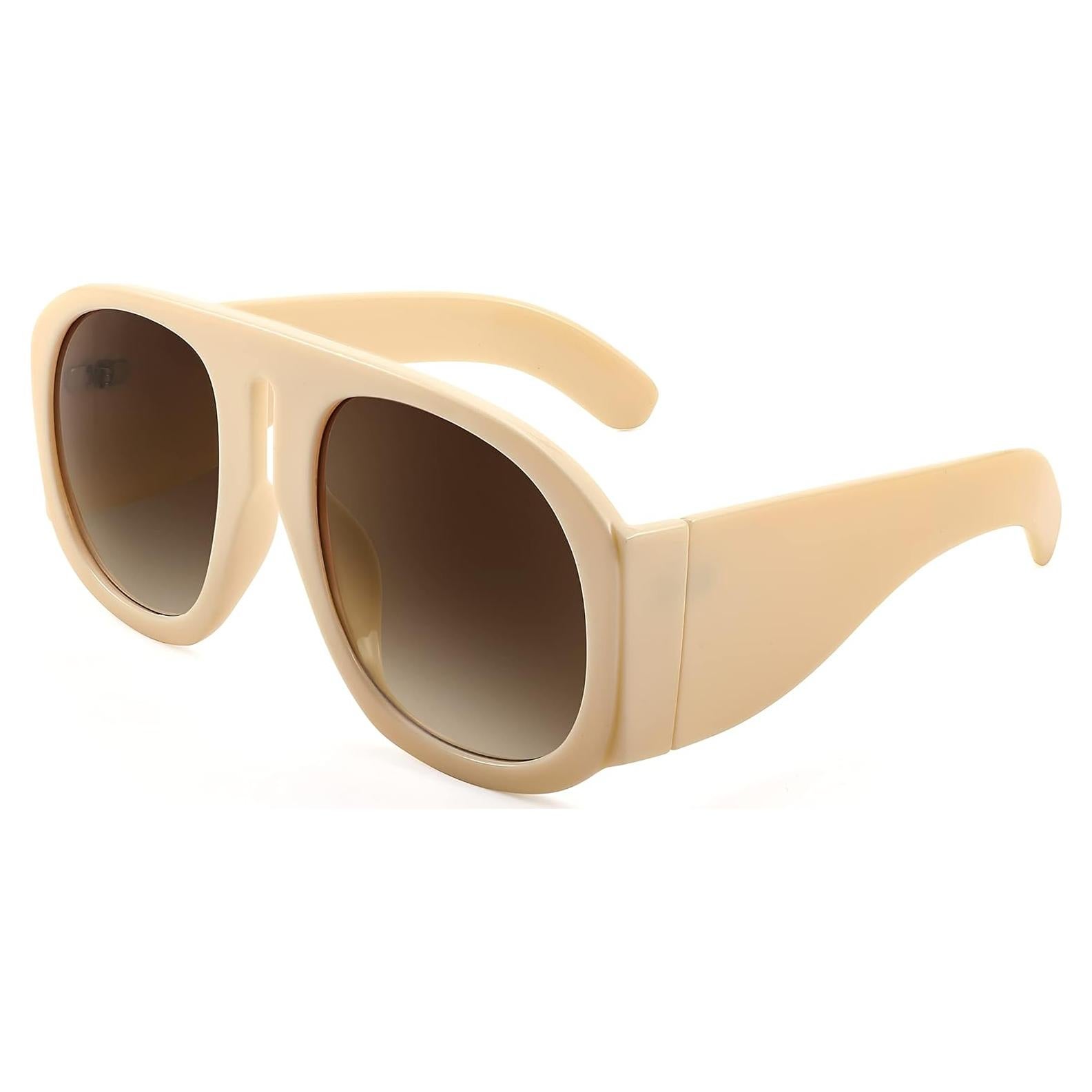 Gafas de Sol Retro FEISEDY Aviador Oversized UV400