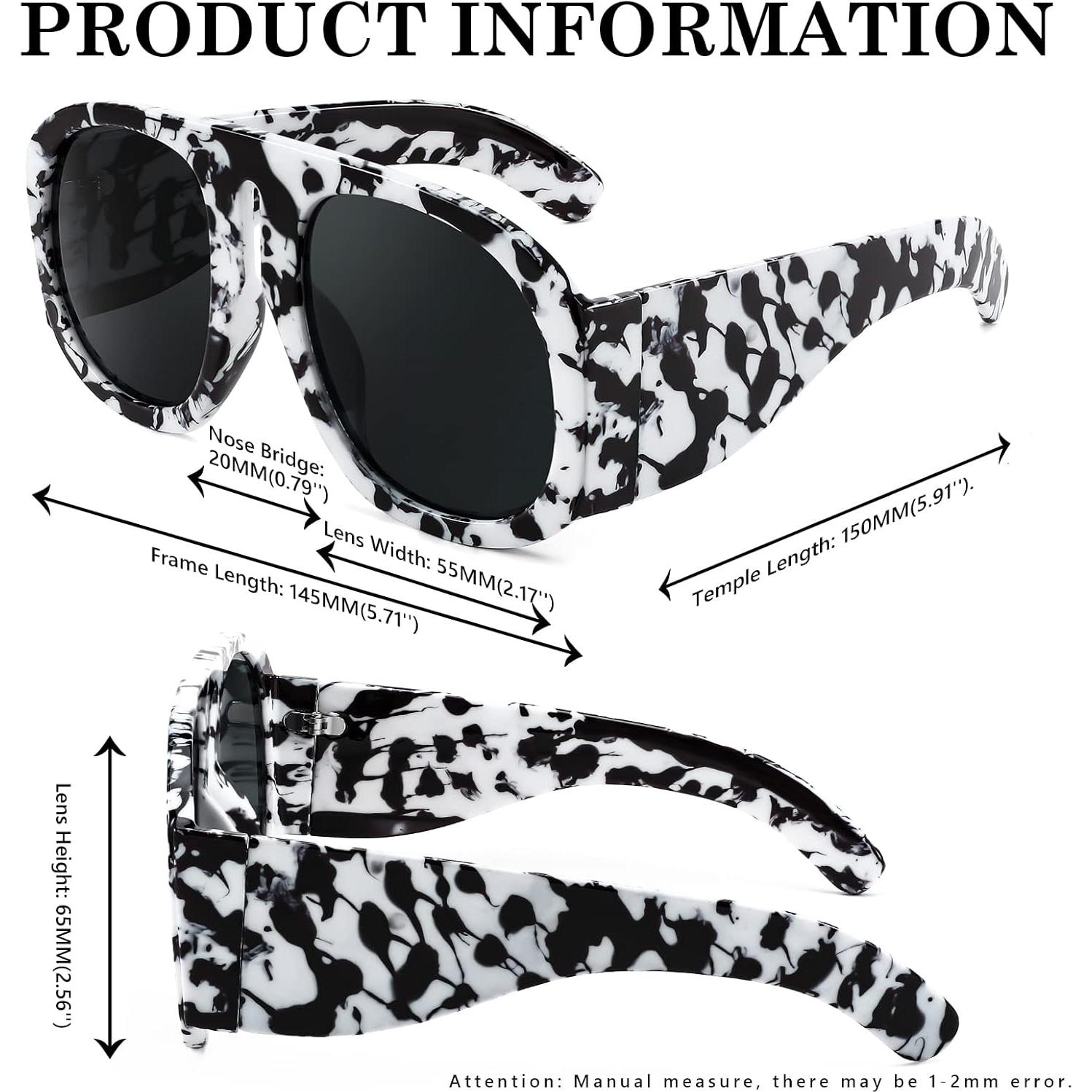 Gafas de sol retro FEISEDY B2745 UV400 unisex estilo vintage