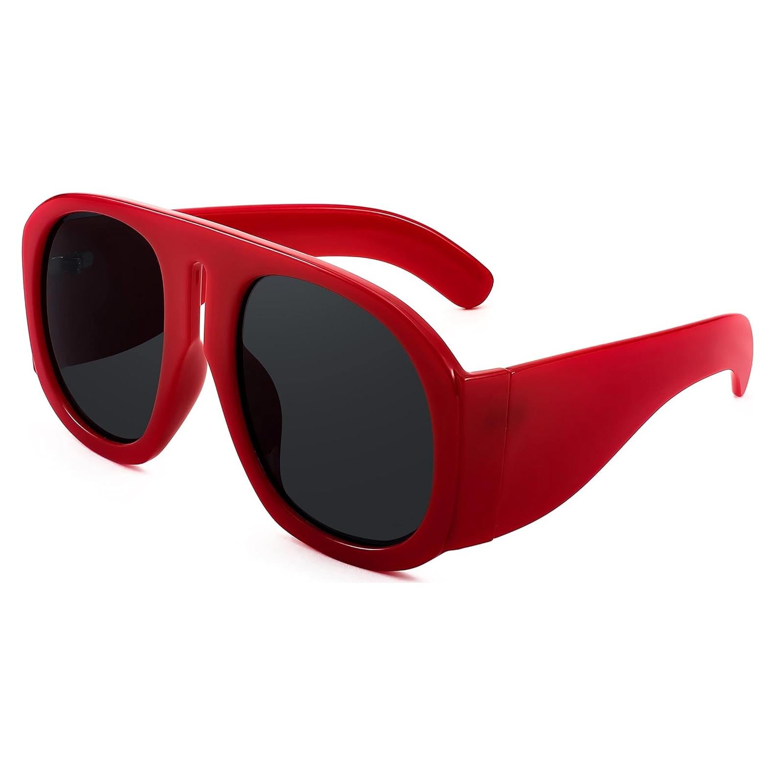 Gafas de Sol Retro FEISEDY Aviador Oversized UV400