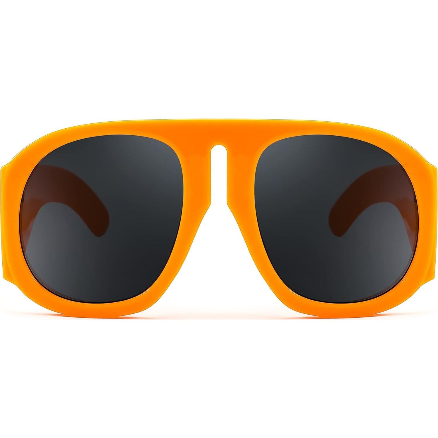 Gafas de Sol Retro FEISEDY Aviador Unisex 55mm UV400