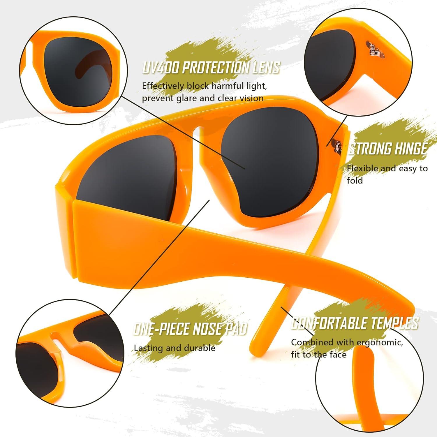 Gafas de Sol Retro FEISEDY Aviador Unisex 55mm UV400