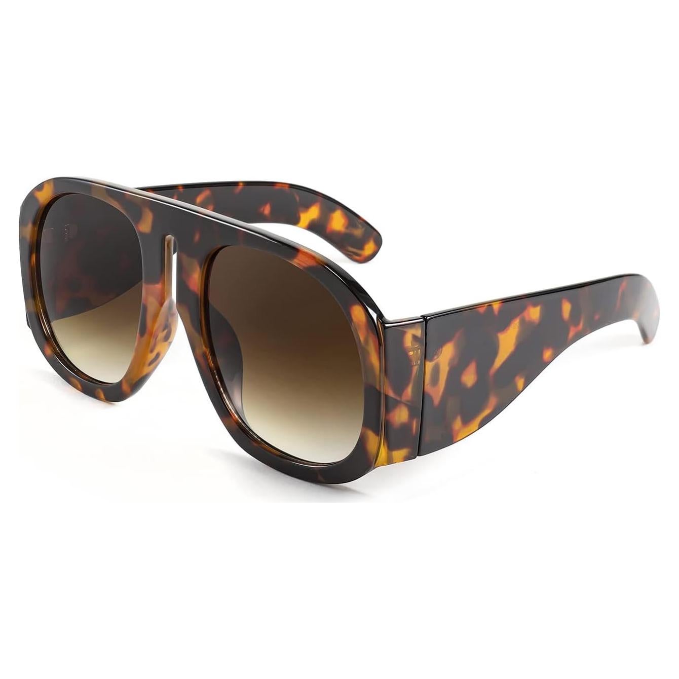 Gafas de Sol Retro FEISEDY Aviador Oversized UV400