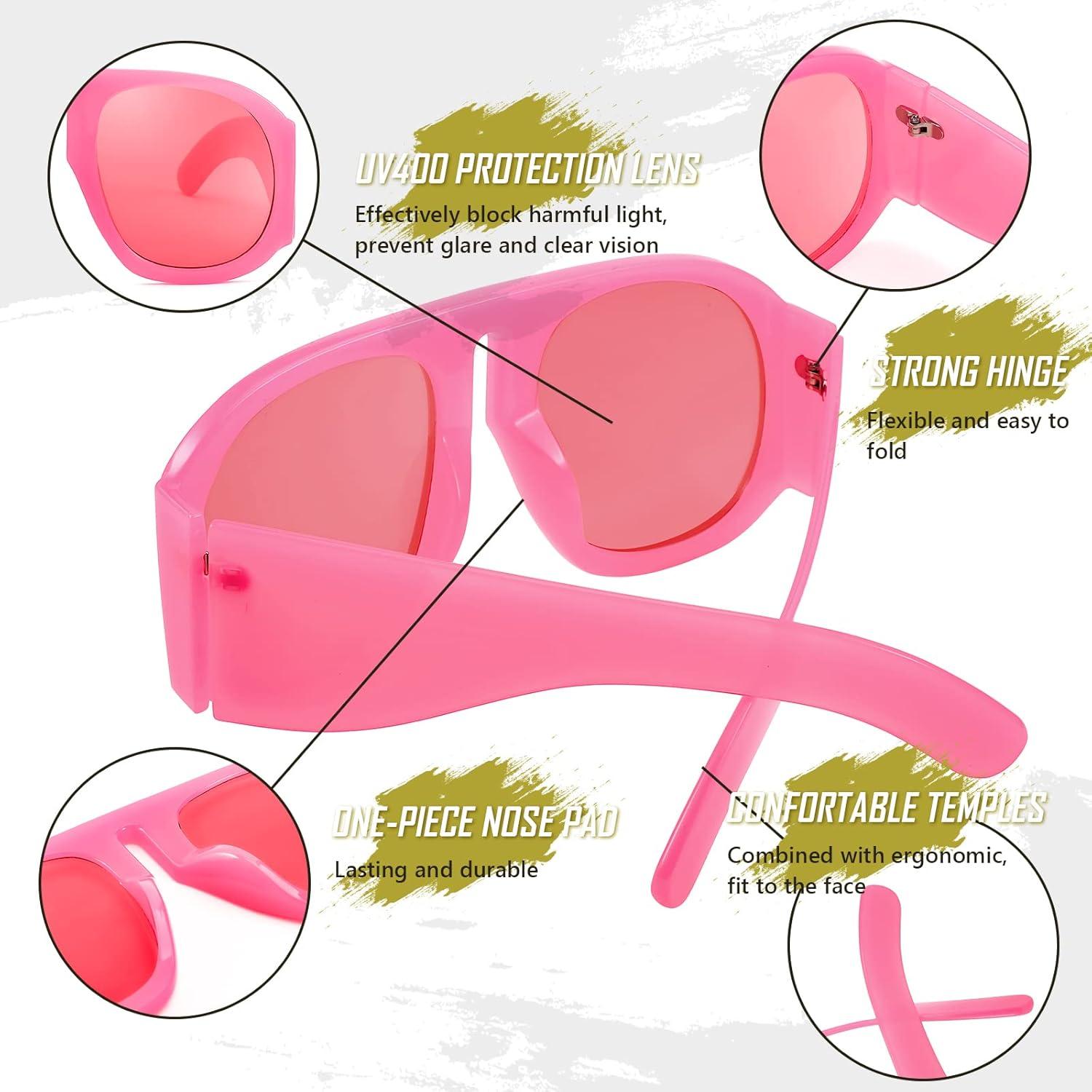 Gafas de Sol Retro FEISEDY Aviador Oversized UV400