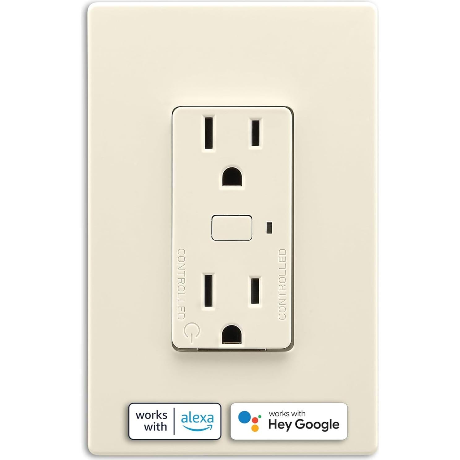 Enchufe Inteligente Wi-Fi Eaton EWFTRCR15-LA-BX-L Control Voz