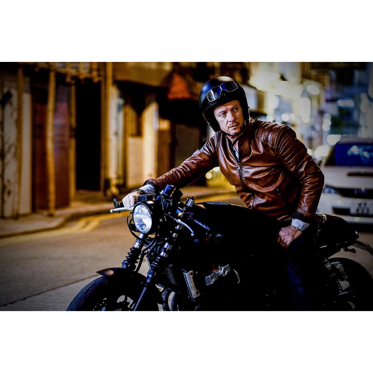 Gafas de Moto Bertoni F188PH Photochromic con Soporte Óptico