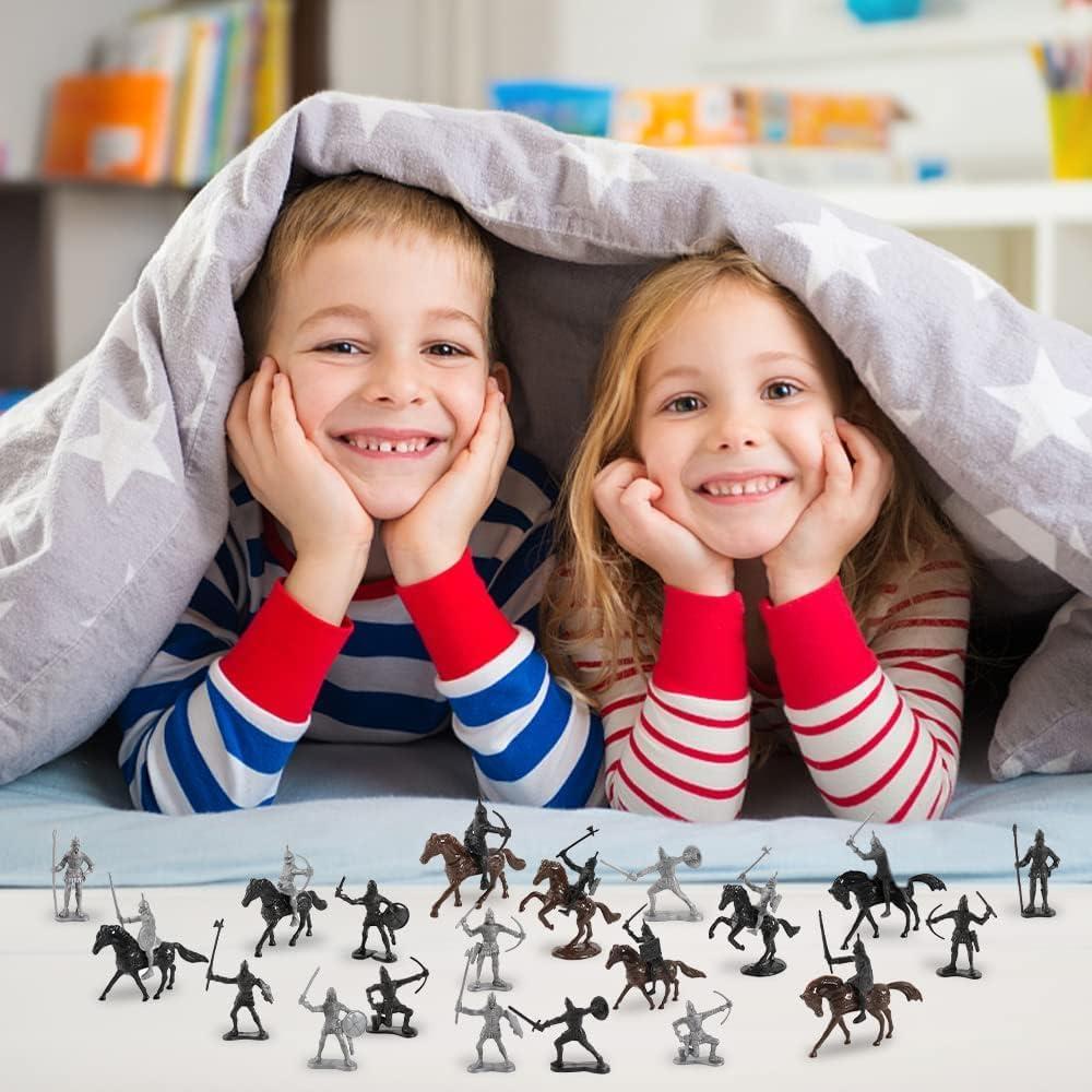 Set de Juguete Medieval 254 Piezas Caballeros Enajucy