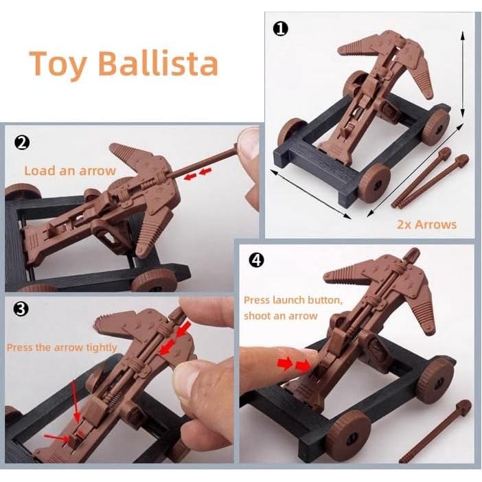 Set de Juguete Medieval 254 Piezas Caballeros Enajucy