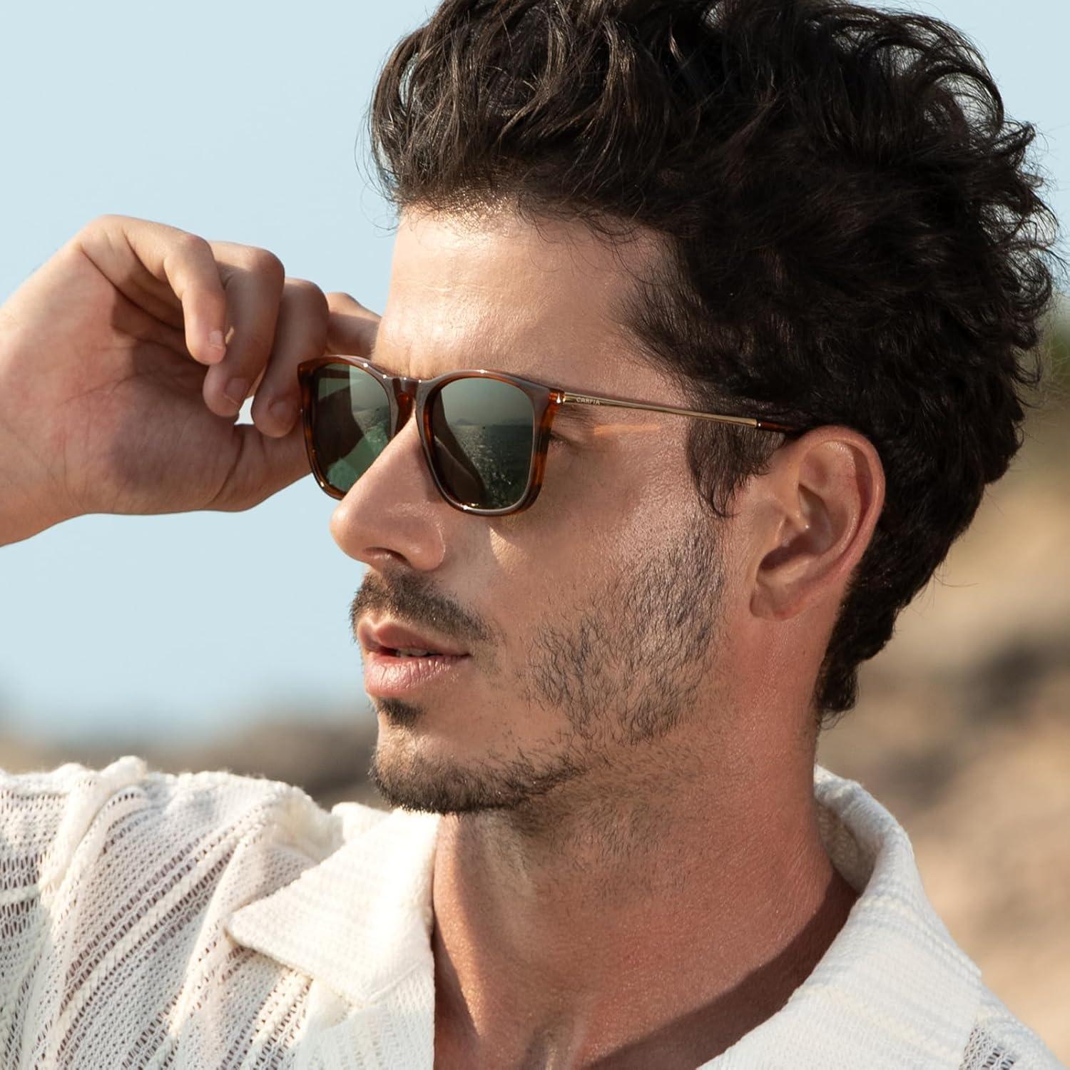 Gafas de sol polarizadas CARFIA UV400 para hombres y mujeres