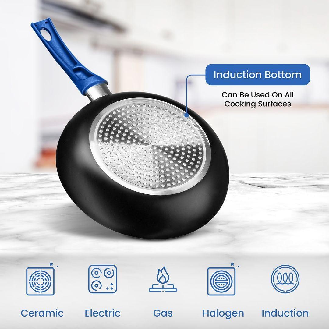 Juego de Ollas y Sartenes Chef's Star 11 Piezas Antiadherentes