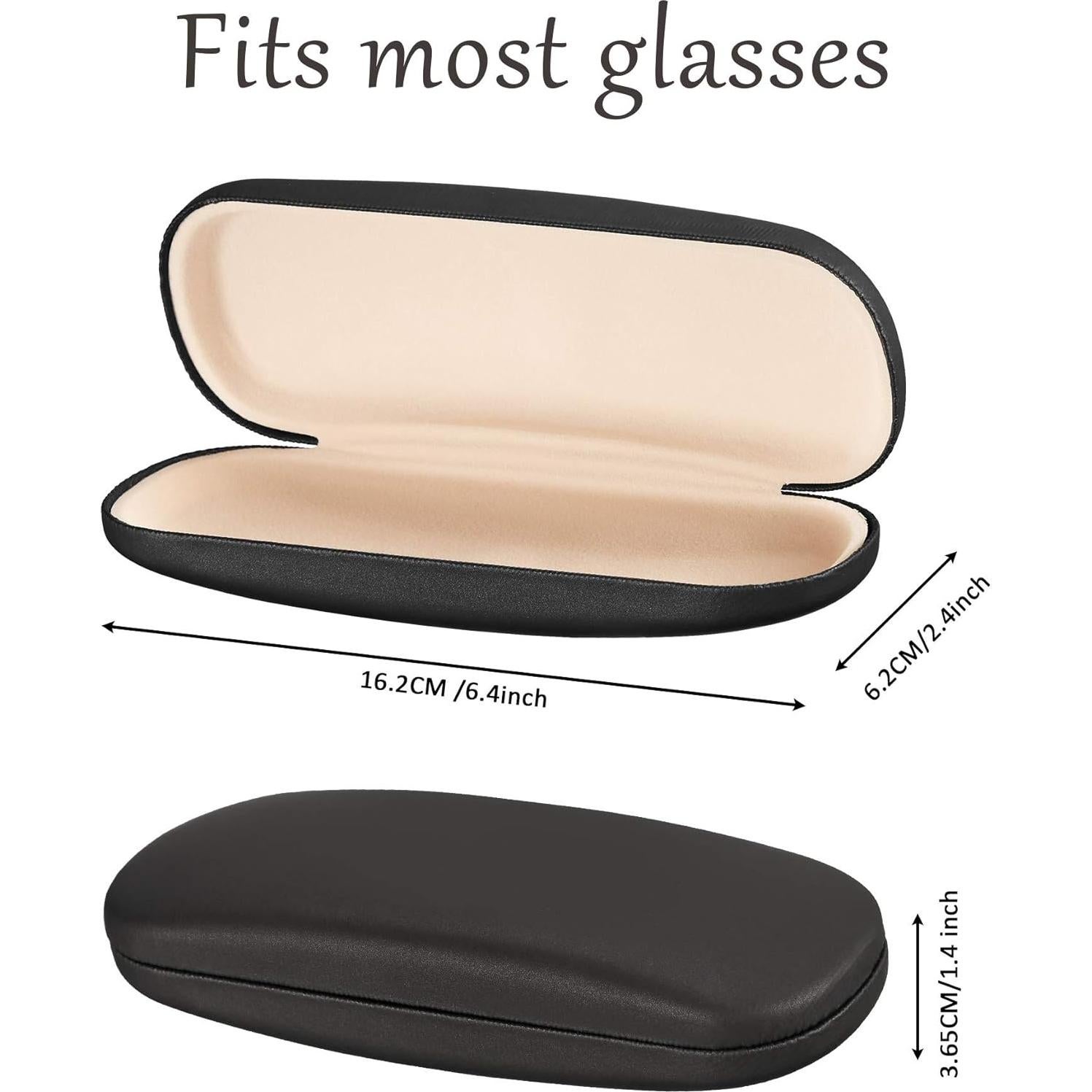 Estuche Duro para Gafas Frienda 3 Piezas con Paño