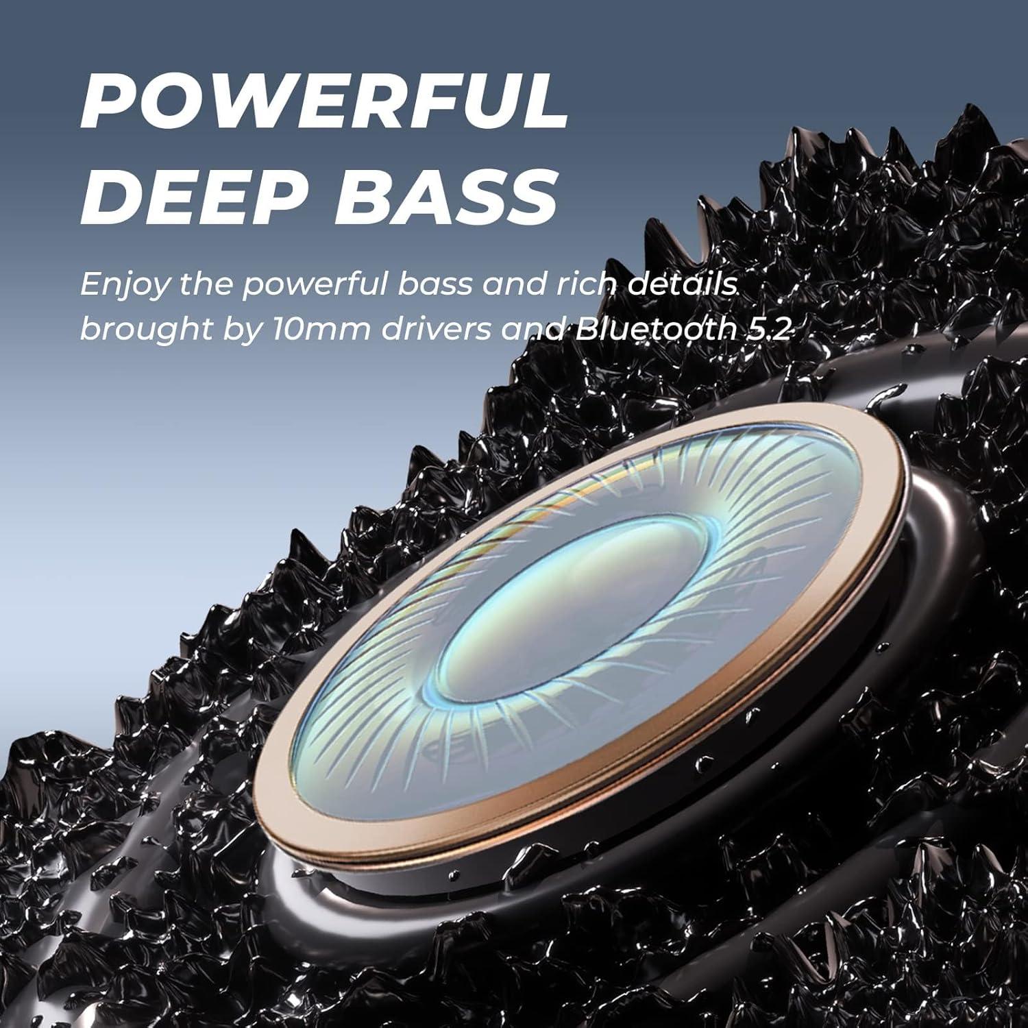 Auriculares Bluetooth 5.2 TONEMAC N18 Inalámbricos IPX7