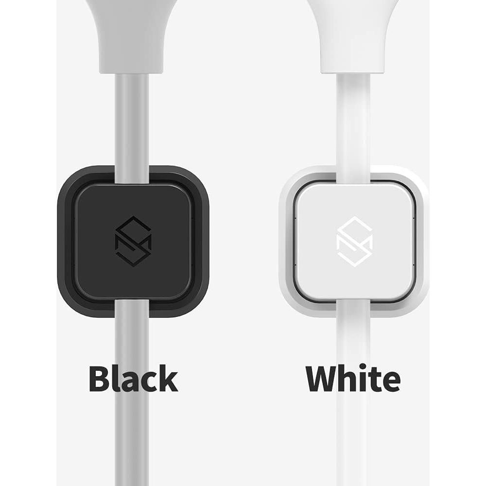 Clip Magnético para Cables Sinjimoru 3 Piezas Negro