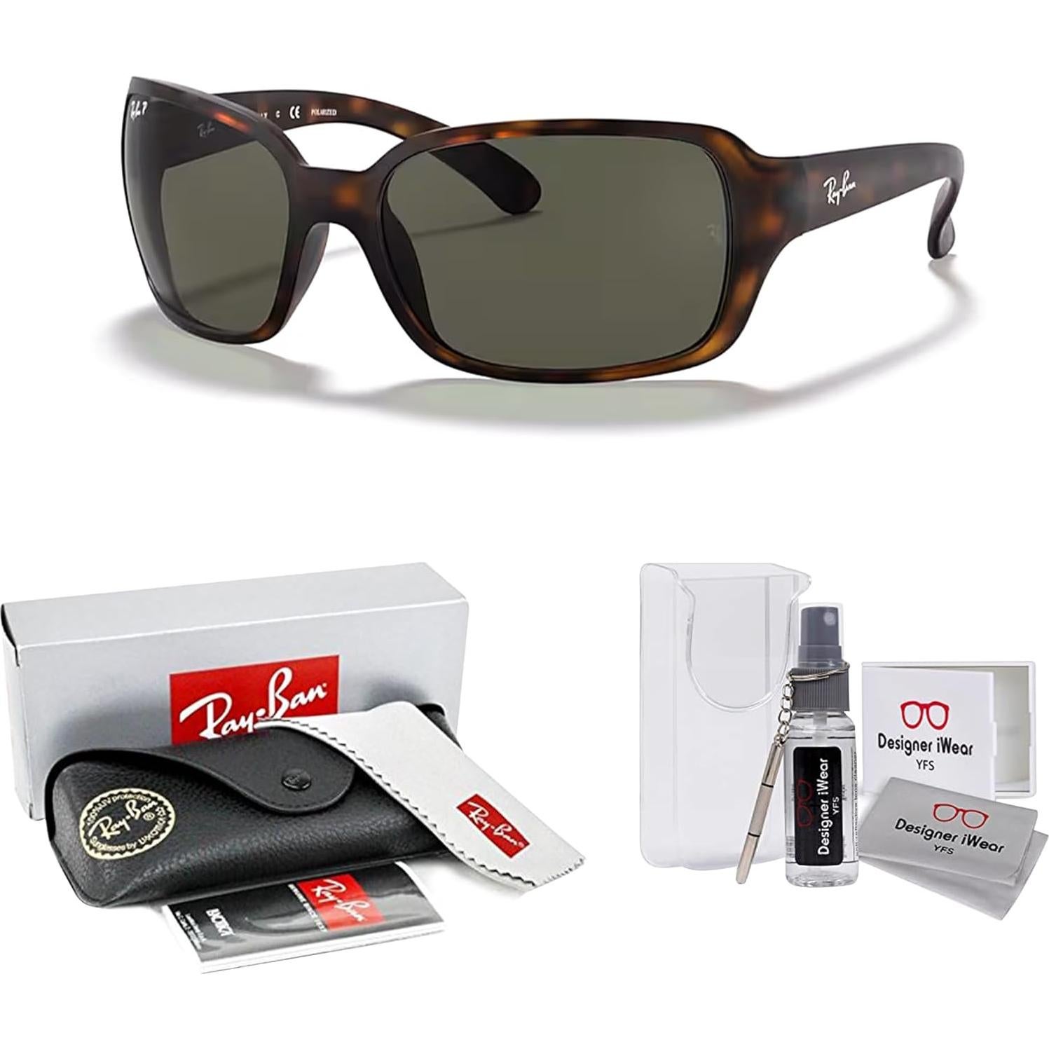 Gafas de Sol Ray-Ban RB4068 para Mujeres con Accesorios