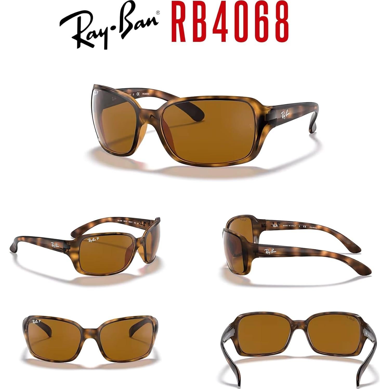 Gafas de Sol Ray-Ban RB4068 para Mujeres con Accesorios
