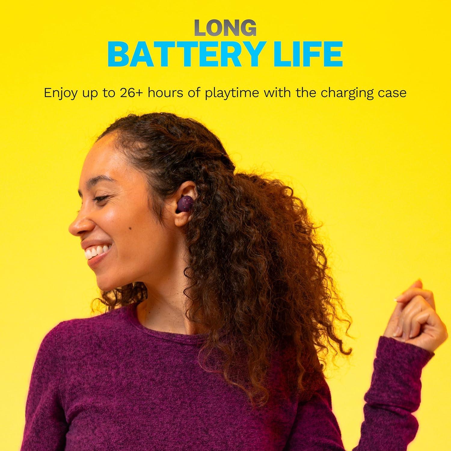 Auriculares Inalámbricos JLab Go Air Pop+ Violeta Bluetooth 5.3