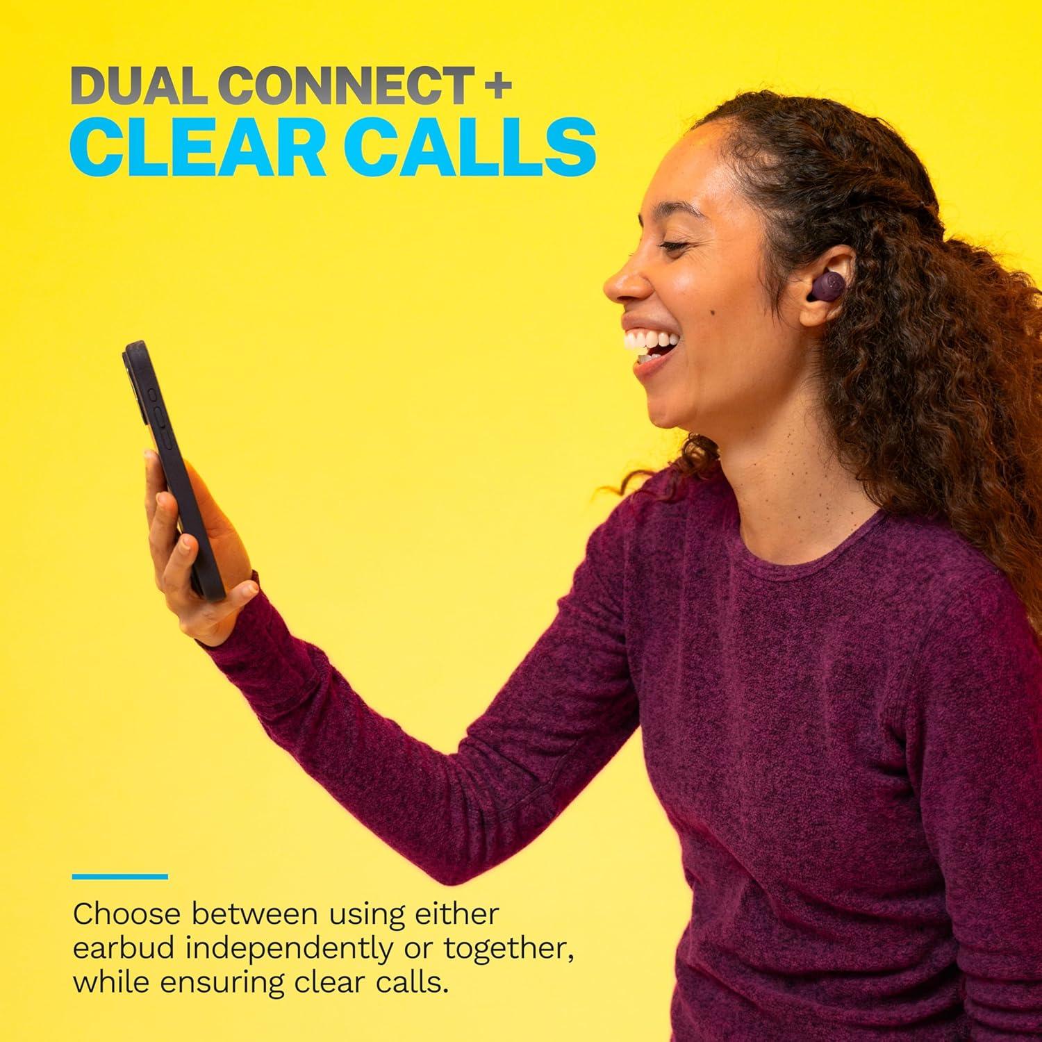 Auriculares Inalámbricos JLab Go Air Pop+ Violeta Bluetooth 5.3