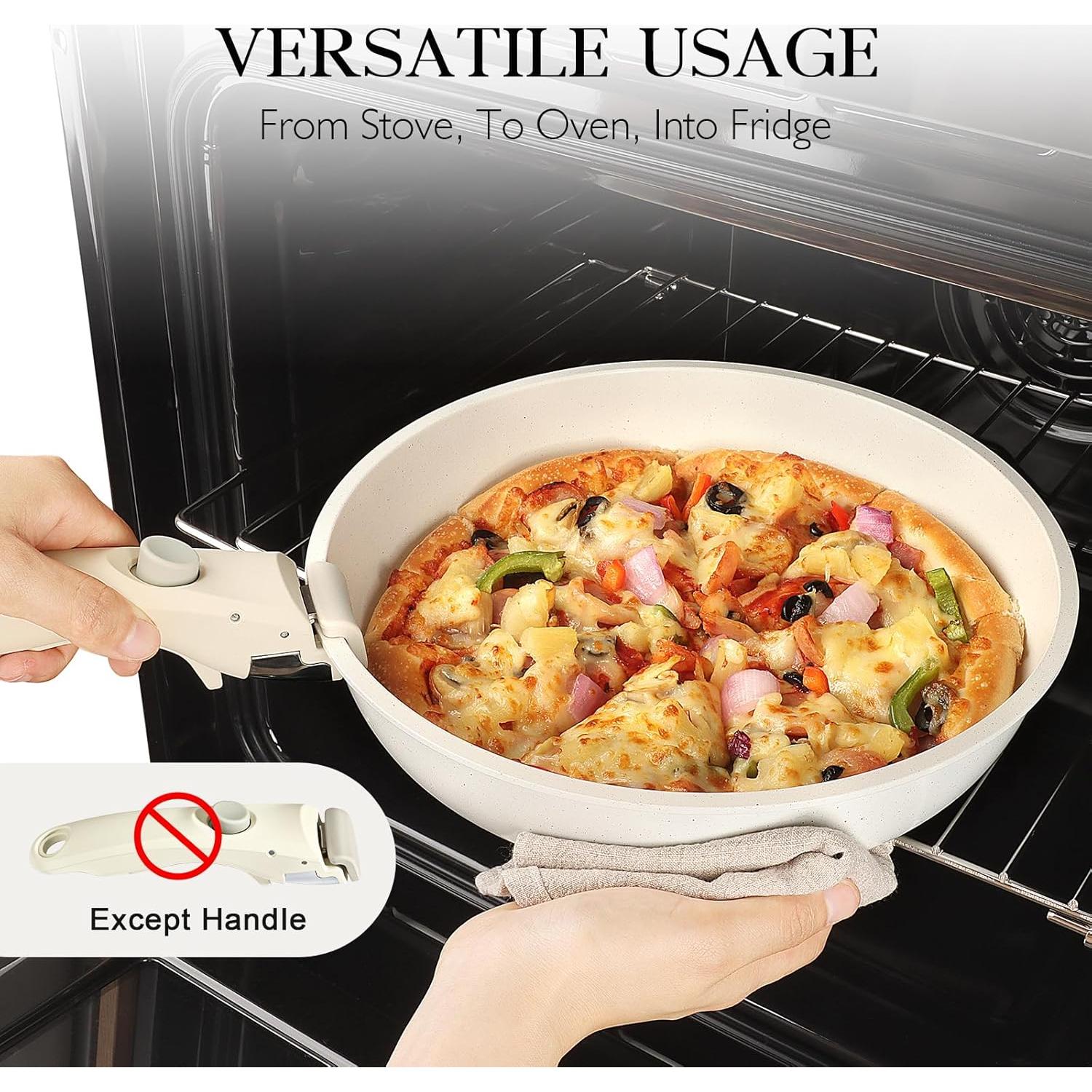 Conjunto de Ollas y Sartenes GiPP 5 Piezas Antiadherente