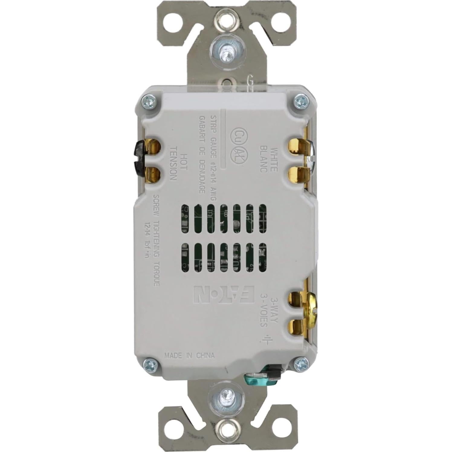 Enchufe Inteligente Wi-Fi Eaton EWFTRCR15 Granito Plateado