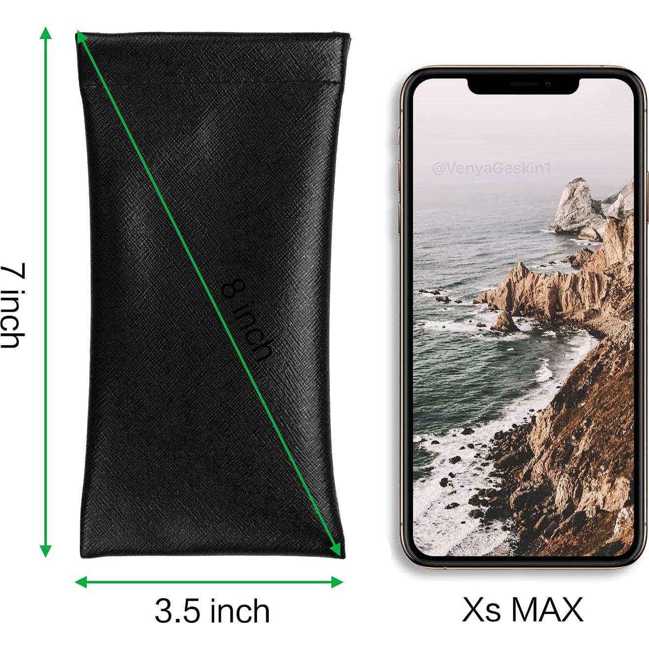 Funda para Gafas Vemiss 3 Piezas con Cierre Superior