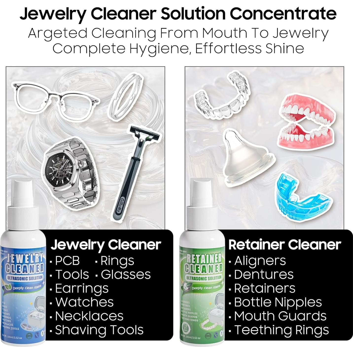 Limpiador Ultrasónico Fashome 550ml Digital con Soporte