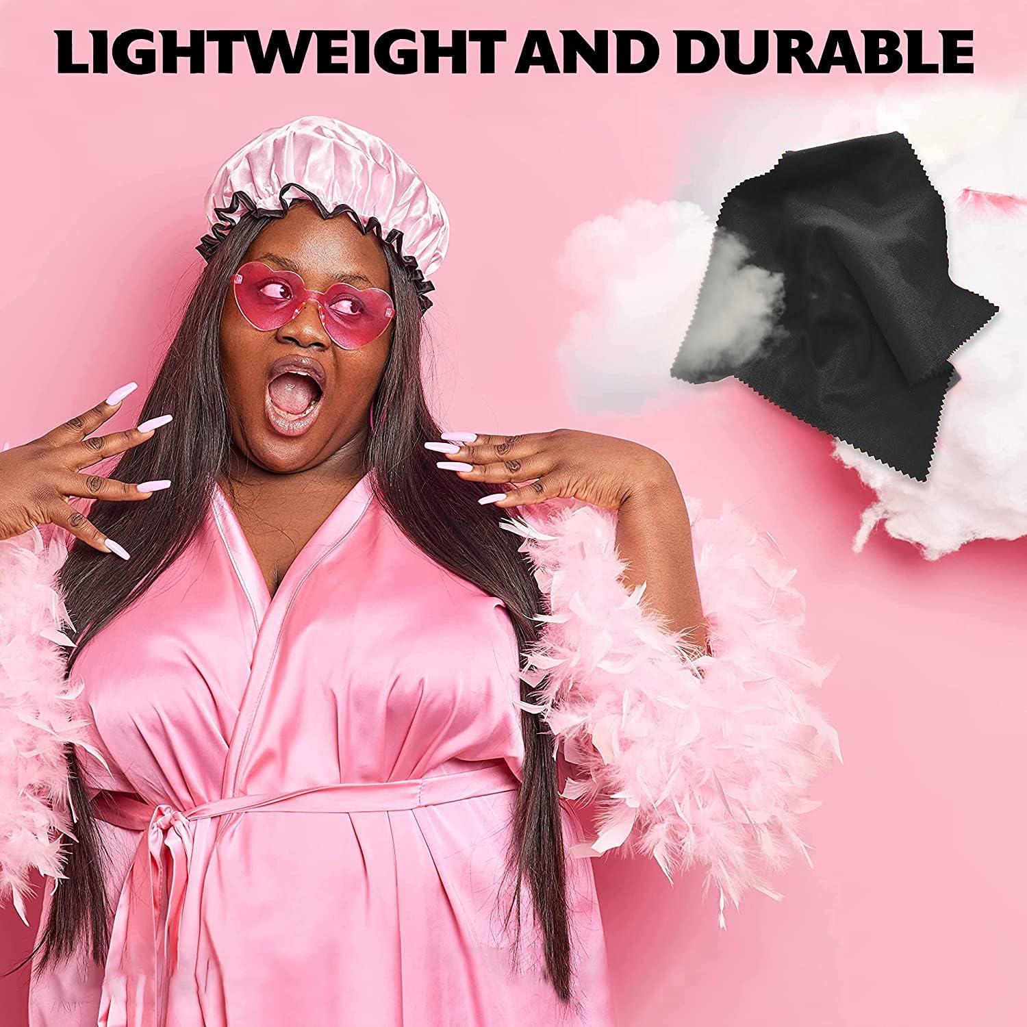 Paño de limpieza de microfibra Purity - Paquete de 6, Negro