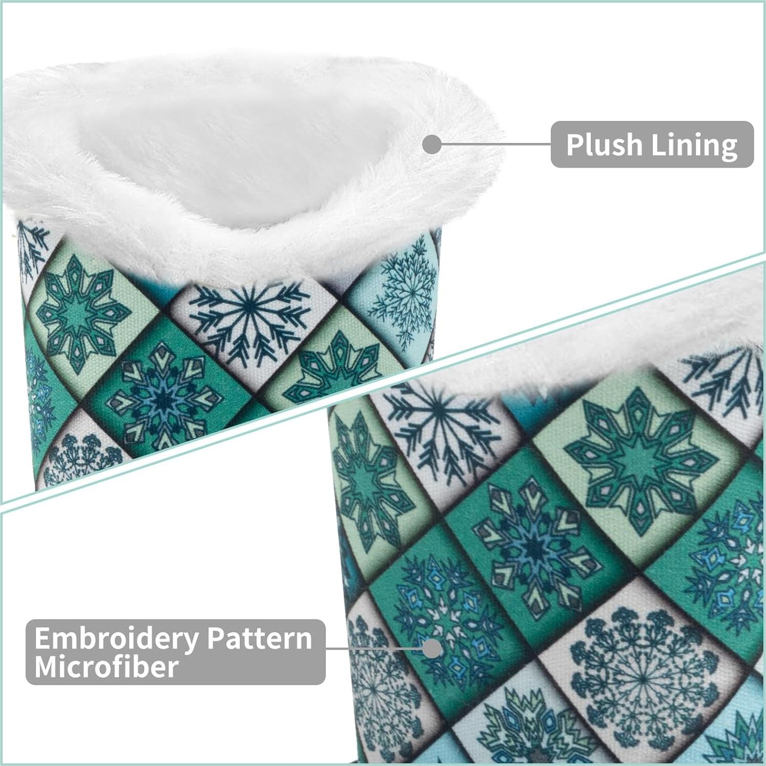 Soporte para Gafas Face Shadow Verde a Cuadros con Forro de Felpa