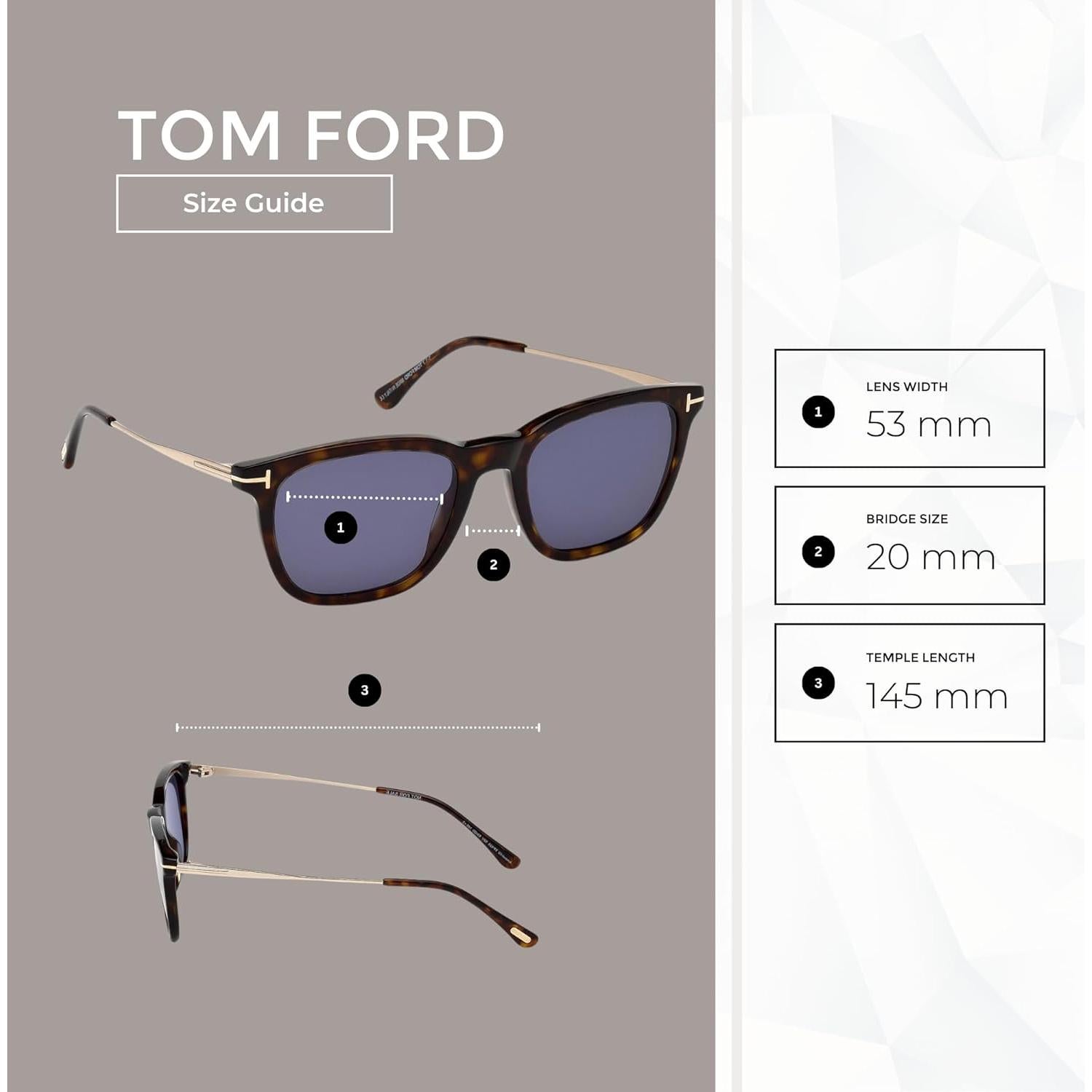 Gafas de Sol Tom Ford FT0625 Arnaud para Hombres + Kit