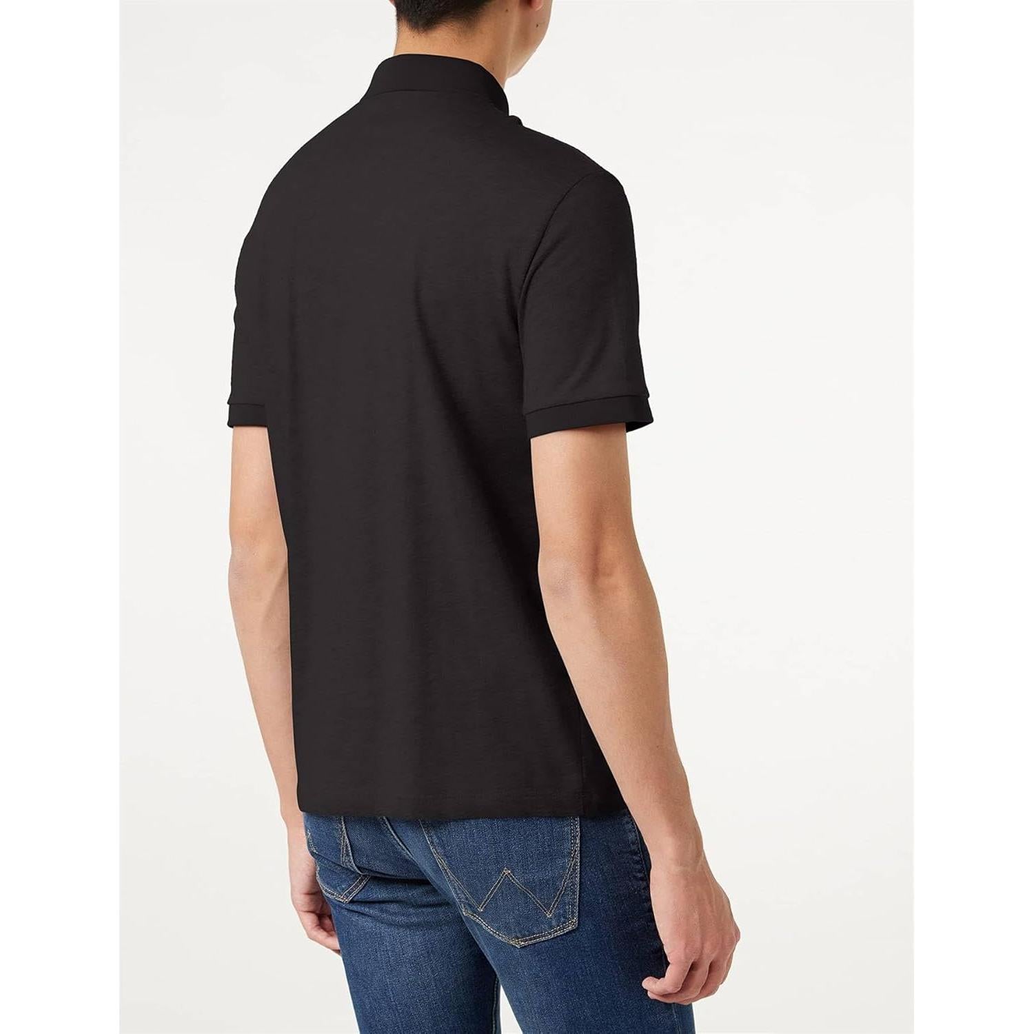 Polo de Algodón A|X ARMANI EXCHANGE Negro Mediano